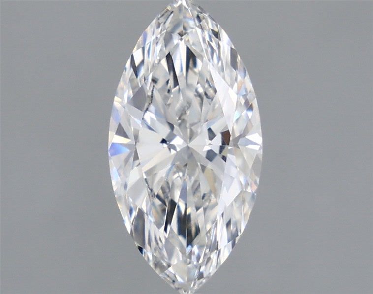 2.01 Carat Marquise Lab Diamond with  Cut Diamond in 14KT  view 1
