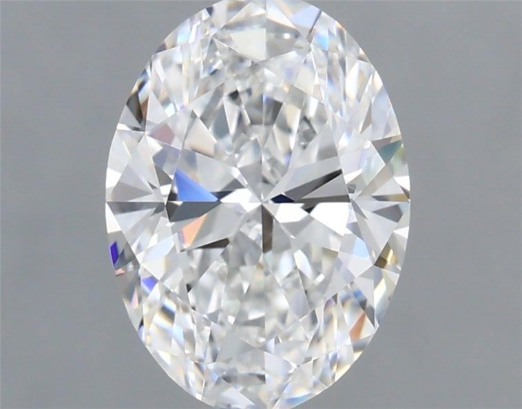 3.0 Carat Oval Lab Diamond with  Cut Diamond in 14KT  view 1
