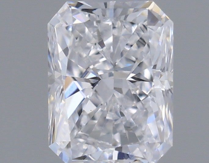 1.85 Carat Radiant Lab Diamond with  Cut Diamond in 14KT  view 1
