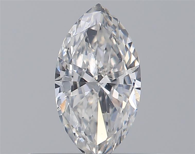 0.3 Carat Marquise Natural Diamond with  Cut Diamond in 14KT  view 1
