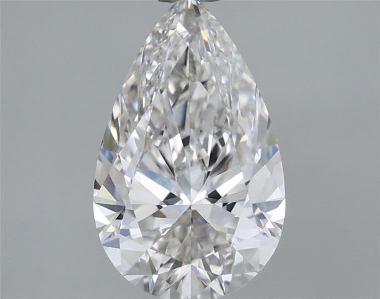 1.93 Carat Pear Lab Diamond with  Cut Diamond in 14KT  view 1
