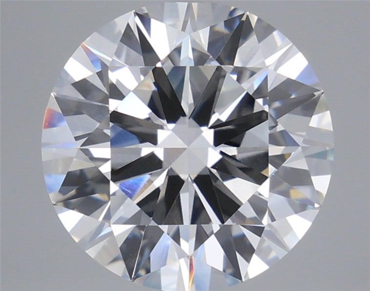5.53 Carat Round Lab Diamond with  Cut Diamond in 14KT  view 1
