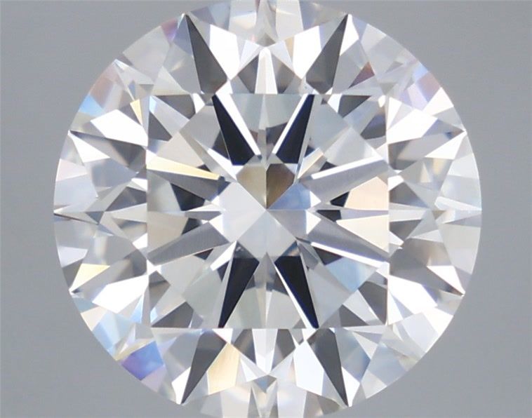 6.56 Carat Round Lab Diamond with  Cut Diamond in 14KT  view 1
