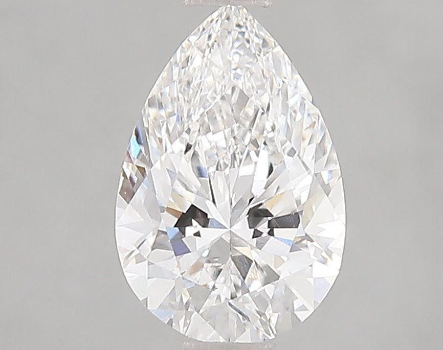 1.51 Carat Pear Lab Diamond with  Cut Diamond in 14KT  view 1

