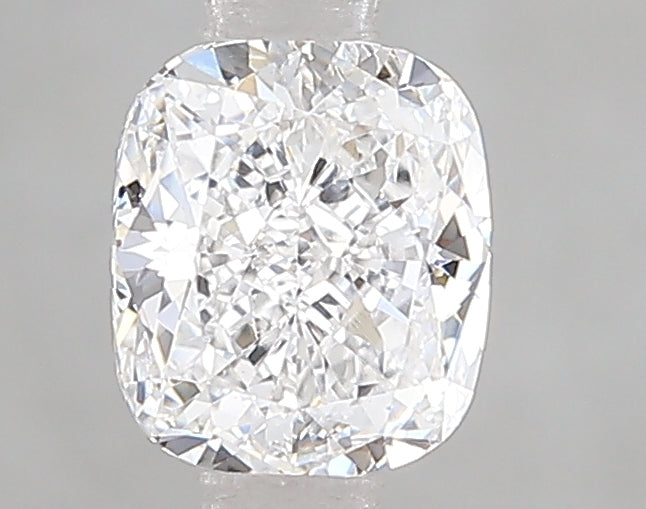1.08 Carat Cushion Lab Diamond with  Cut Diamond in 14KT  view 1
