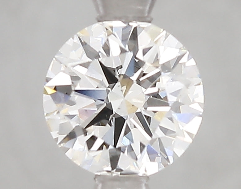 1.6 Carat Round Lab Diamond with  Cut Diamond in 14KT  view 1
