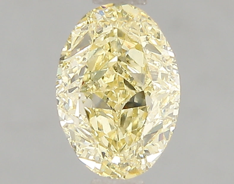 1.52 Carat Oval Lab Diamond with  Cut Diamond in 14KT  view 1
