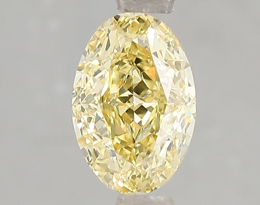 1.49 Carat Oval Lab Diamond with  Cut Diamond in 14KT  view 1
