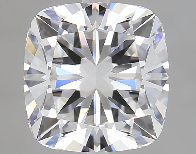 1.91 Carat Cushion Lab Diamond with  Cut Diamond in 14KT  view 1
