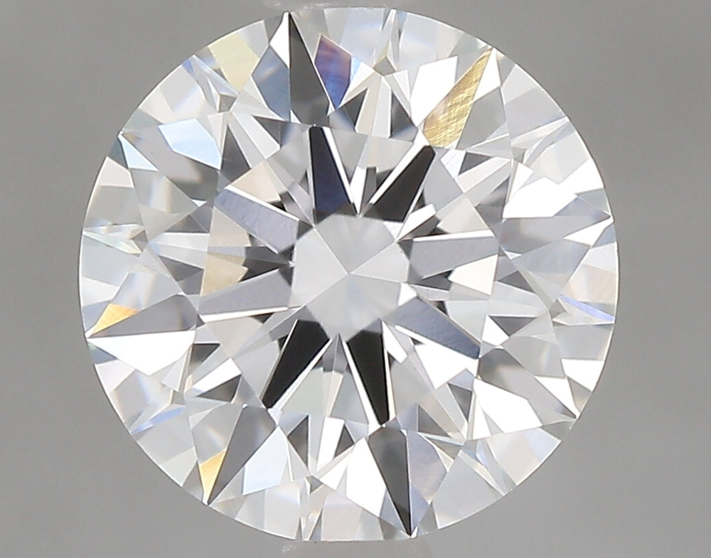 1.6 Carat Round Lab Diamond with  Cut Diamond in 14KT  view 1
