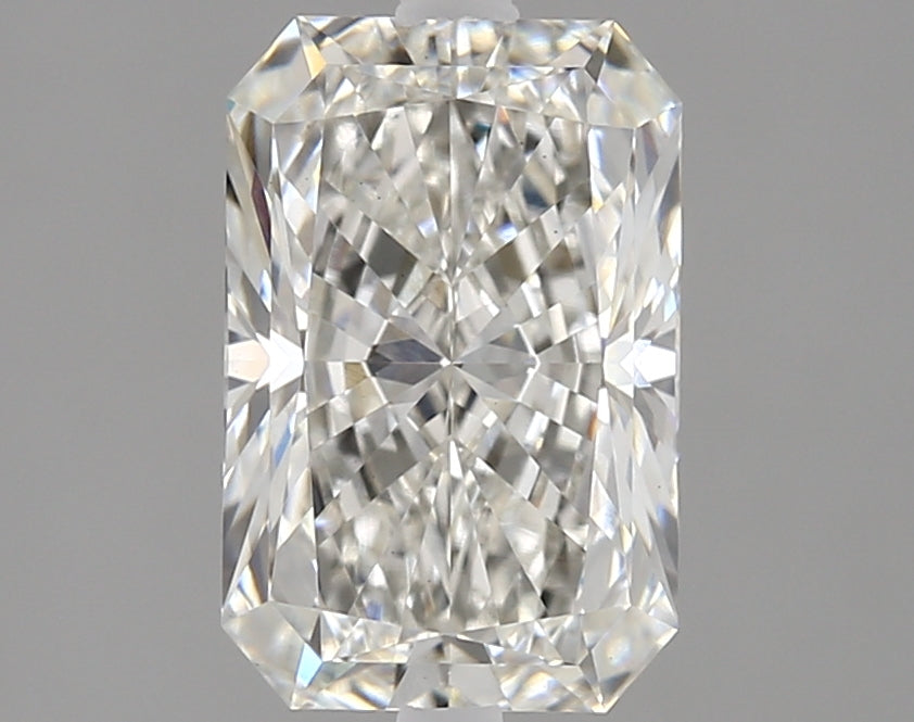2.03 Carat Radiant Lab Diamond with  Cut Diamond in 14KT  view 1

