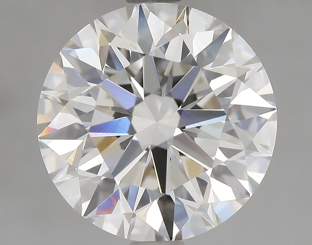 3.1 Carat Round Lab Diamond with  Cut Diamond in 14KT  view 1
