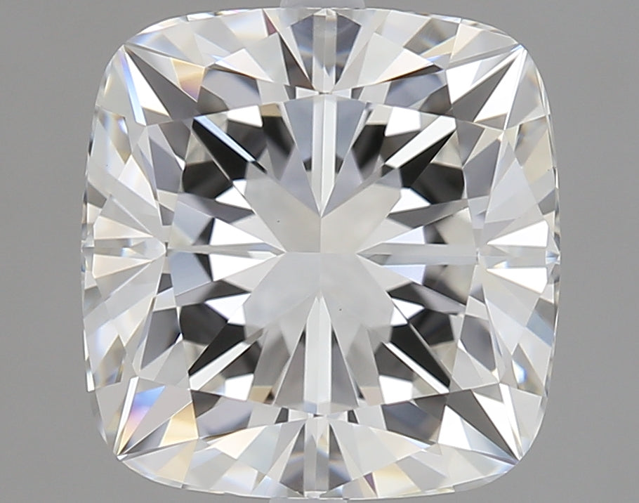 3.0 Carat Cushion Lab Diamond with  Cut Diamond in 14KT  view 1
