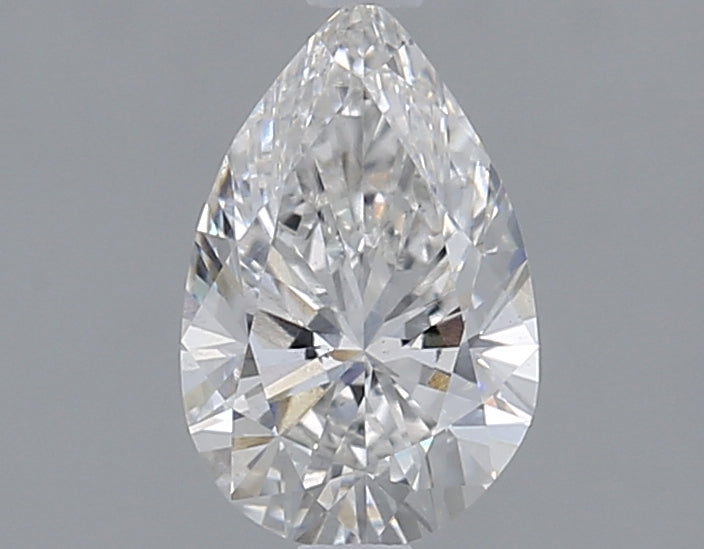 1.05 Carat Pear Lab Diamond with  Cut Diamond in 14KT  view 1
