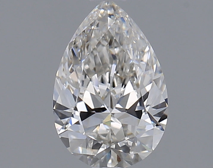 1.1 Carat Pear Lab Diamond with  Cut Diamond in 14KT  view 1
