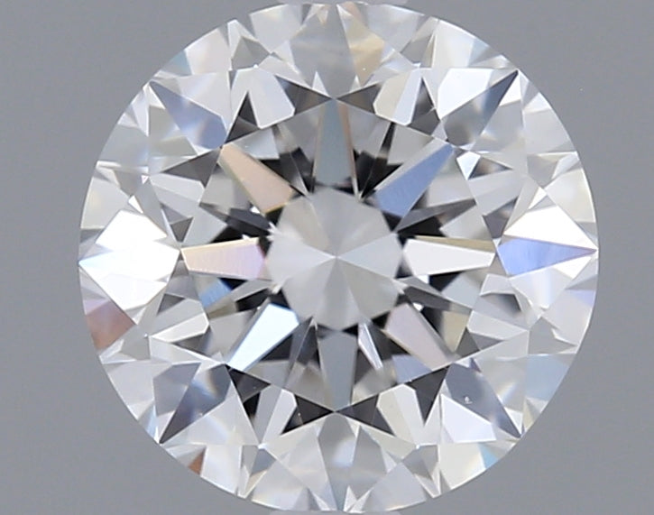 1.5 Carat Round Lab Diamond with  Cut Diamond in 14KT  view 1
