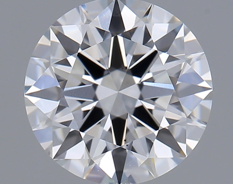 1.51 Carat Round Lab Diamond with  Cut Diamond in 14KT  view 1
