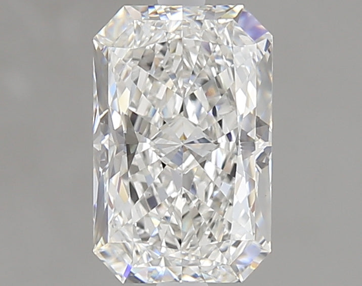1.5 Carat Radiant Lab Diamond with  Cut Diamond in 14KT  view 1
