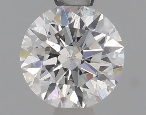 0.62 Carat Round Lab Diamond with  Cut Diamond in 14KT  view 1
