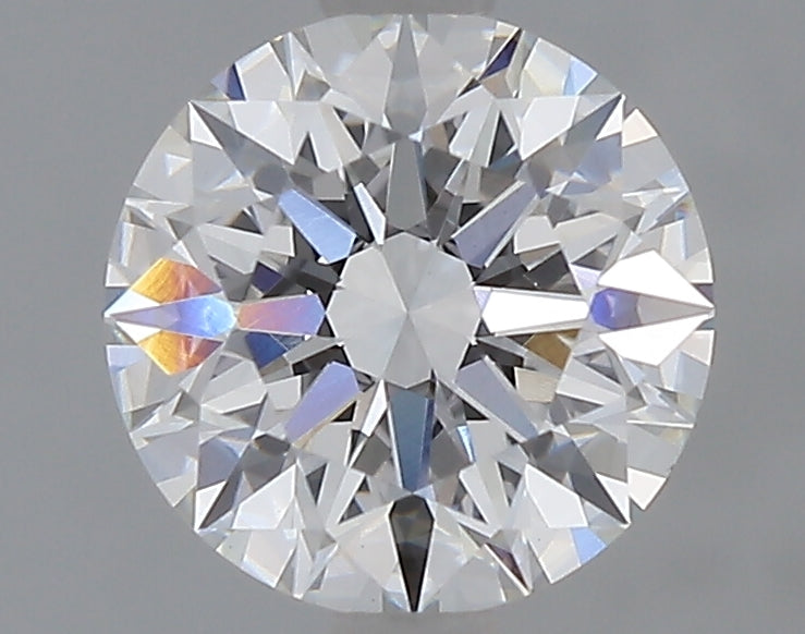 1.6 Carat Round Lab Diamond with  Cut Diamond in 14KT  view 1
