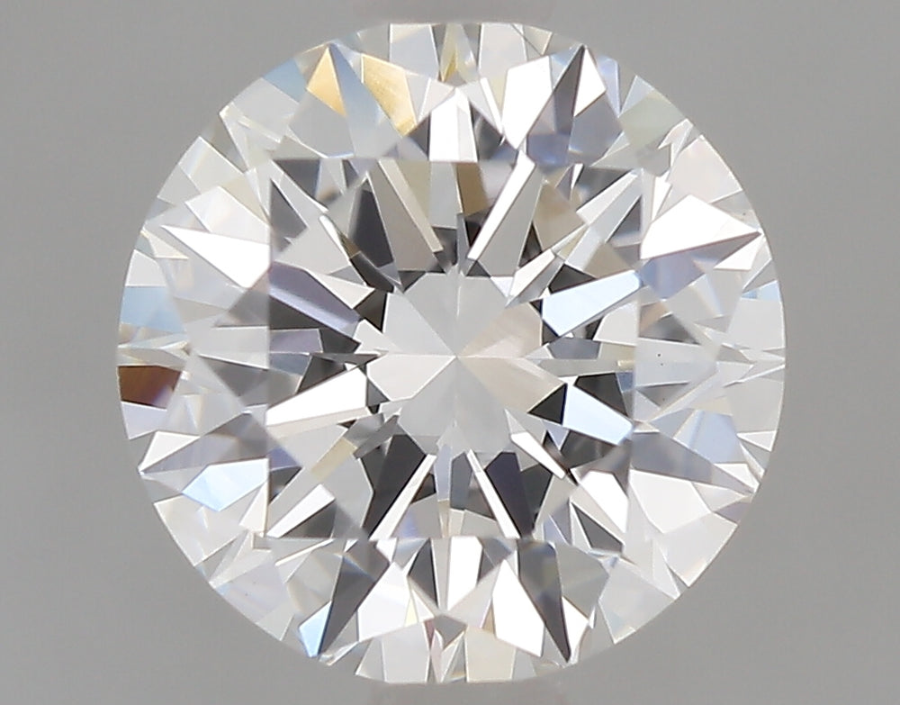 1.5 Carat Round Lab Diamond with  Cut Diamond in 14KT  view 1
