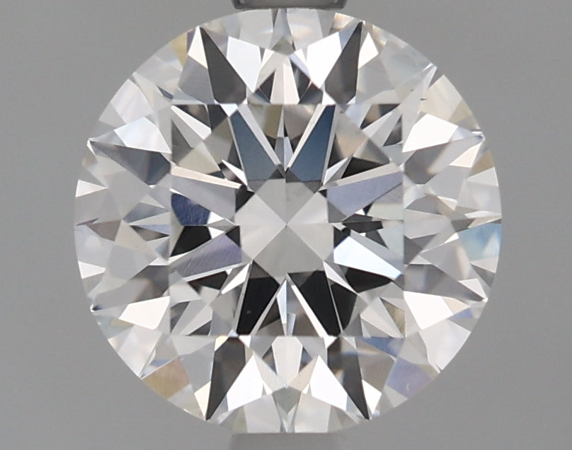1.5 Carat Round Lab Diamond with  Cut Diamond in 14KT  view 1
