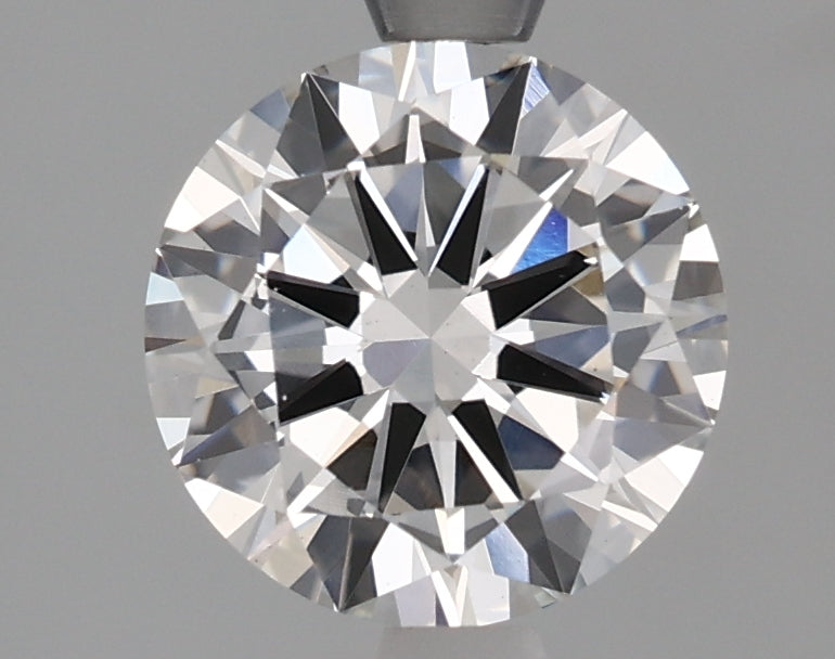 1.5 Carat Round Lab Diamond with  Cut Diamond in 14KT  view 1
