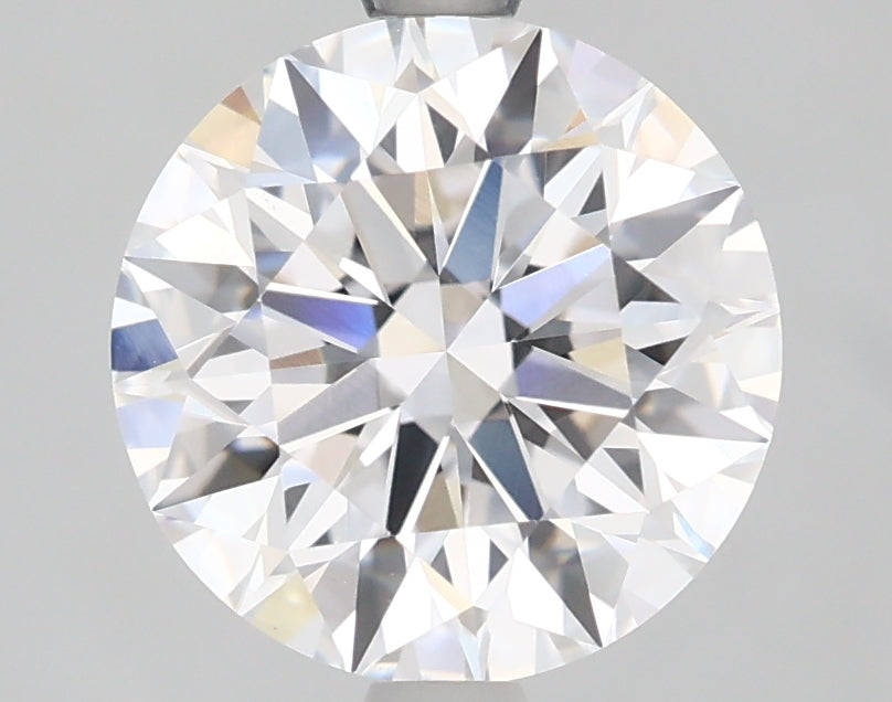 2.5 Carat Round Lab Diamond with  Cut Diamond in 14KT  view 1

