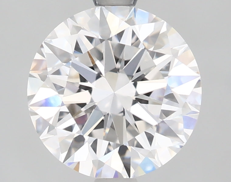 2.11 Carat Round Lab Diamond with  Cut Diamond in 14KT  view 1
