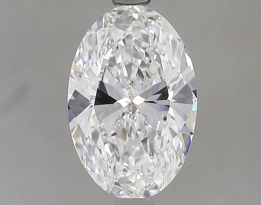 2.0 Carat Oval Lab Diamond with  Cut Diamond in 14KT  view 1

