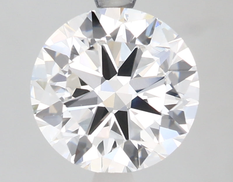 2.5 Carat Round Lab Diamond with  Cut Diamond in 14KT  view 1

