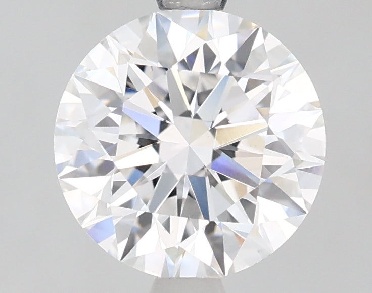 2.03 Carat Round Lab Diamond with  Cut Diamond in 14KT  view 1
