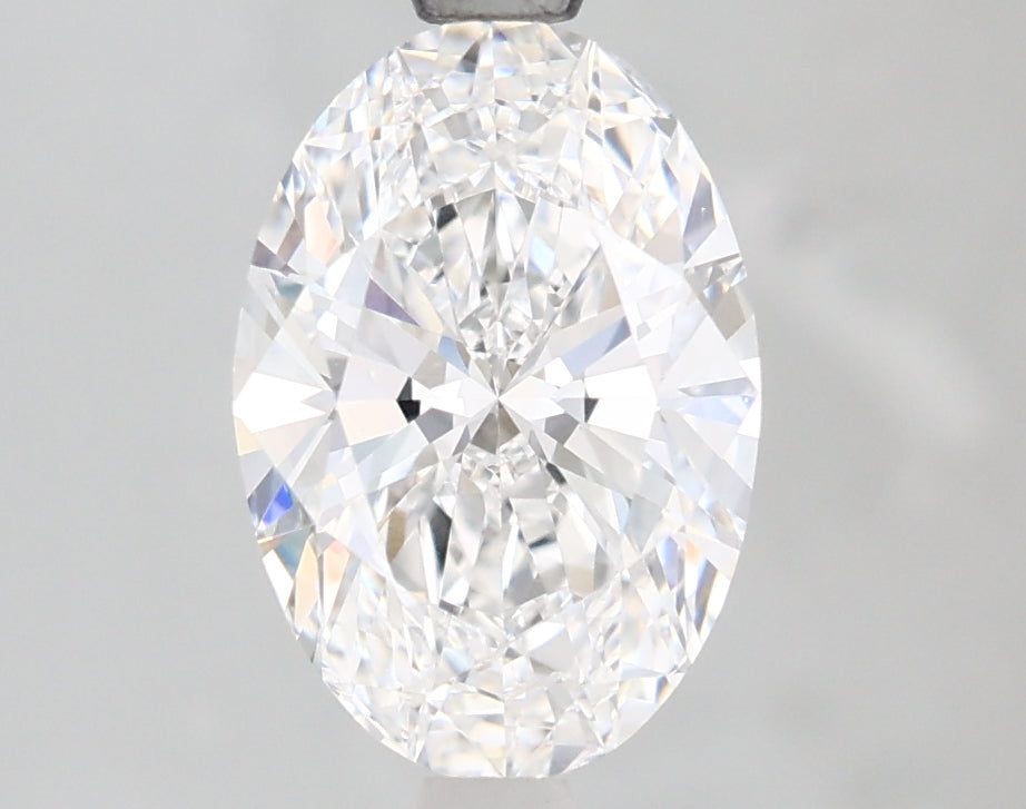 2.0 Carat Oval Lab Diamond with  Cut Diamond in 14KT  view 1
