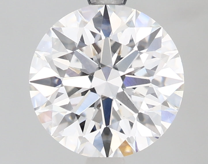 2.03 Carat Round Lab Diamond with  Cut Diamond in 14KT  view 1
