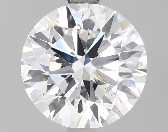 2.0 Carat Round Lab Diamond with  Cut Diamond in 14KT  view 1
