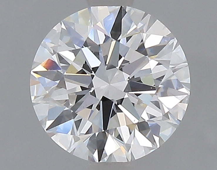 1.5 Carat Round Lab Diamond with  Cut Diamond in 14KT  view 1
