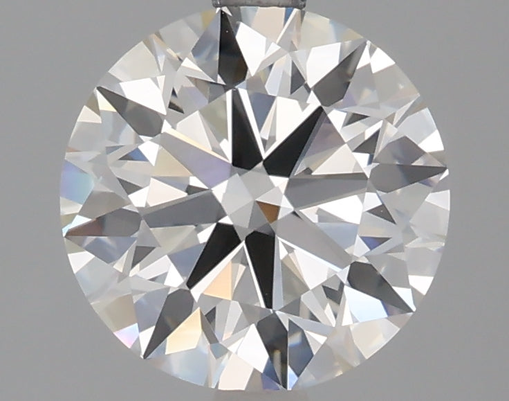 2.3 Carat Round Lab Diamond with  Cut Diamond in 14KT  view 1
