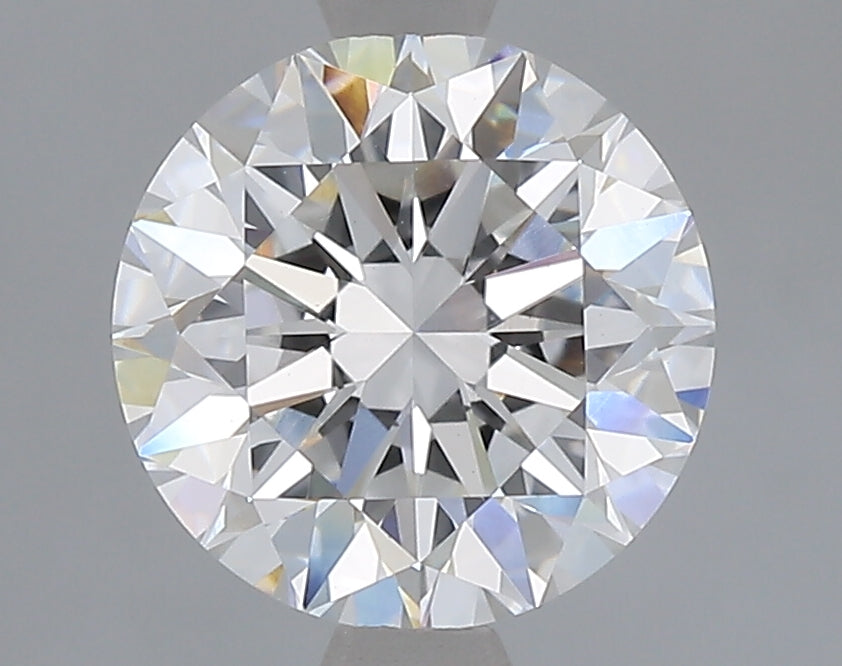 2.0 Carat Round Lab Diamond with  Cut Diamond in 14KT  view 1
