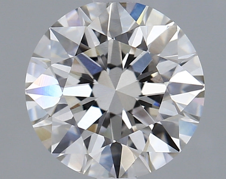 1.75 Carat Round Lab Diamond with  Cut Diamond in 14KT  view 1
