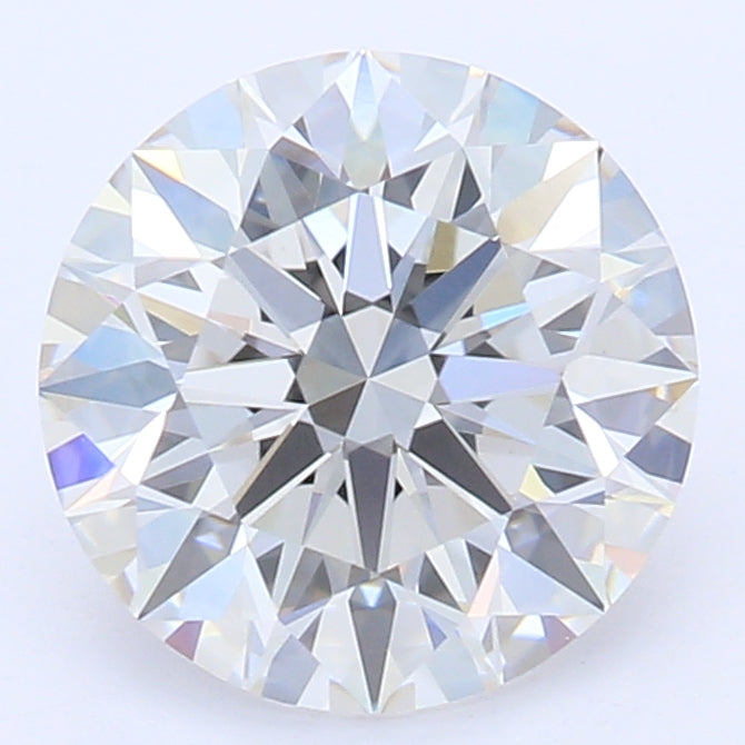 1.14 Carat Round Lab Diamond with  Cut Diamond in 14KT  view 1
