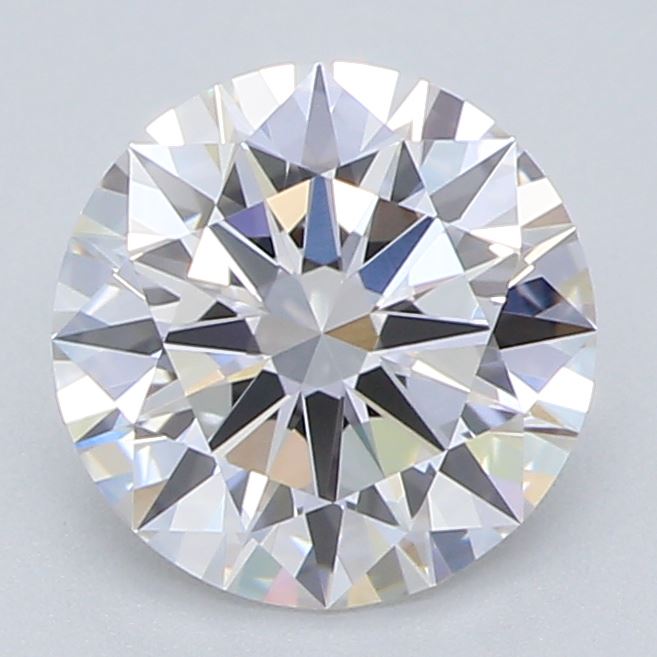 0.91 Carat Round Lab Diamond with  Cut Diamond in 14KT  view 1
