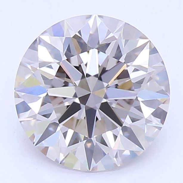 0.84 Carat Round Lab Diamond with  Cut Diamond in 14KT  view 1
