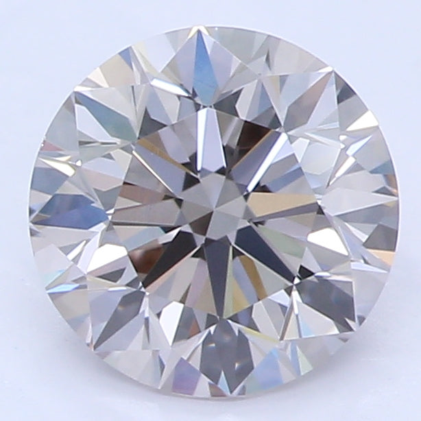 0.9 Carat Round Lab Diamond with  Cut Diamond in 14KT  view 1
