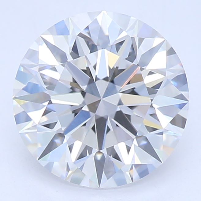1.11 Carat Round Lab Diamond with  Cut Diamond in 14KT  view 1
