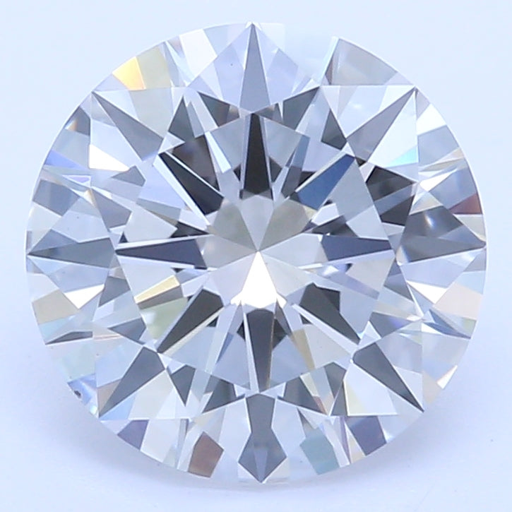 1.19 Carat Round Lab Diamond with  Cut Diamond in 14KT  view 1
