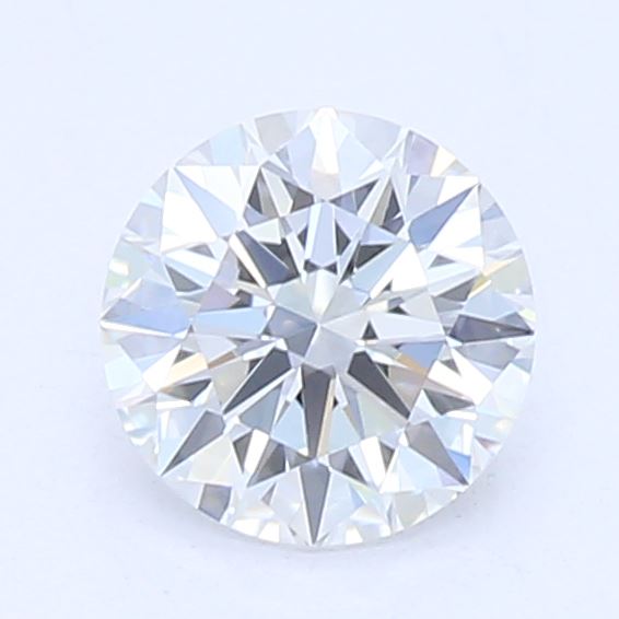 0.37 Carat Round Lab Diamond with  Cut Diamond in 14KT  view 1
