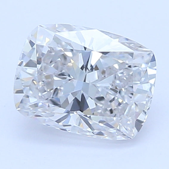 0.5 Carat Cushion Lab Diamond with  Cut Diamond in 14KT  view 1
