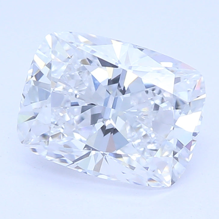 1.05 Carat Cushion Lab Diamond with  Cut Diamond in 14KT  view 1
