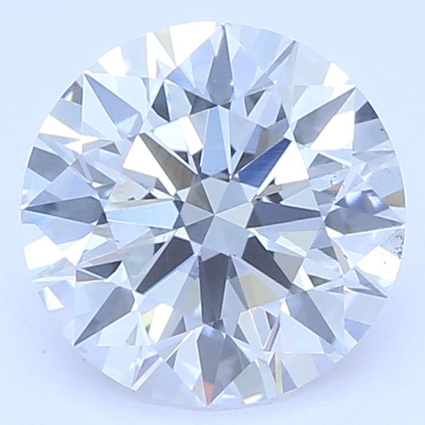 1.0 Carat Round Lab Diamond with  Cut Diamond in 14KT  view 1
