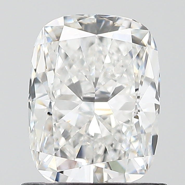1.02 Carat Cushion Lab Diamond with  Cut Diamond in 14KT  view 1
